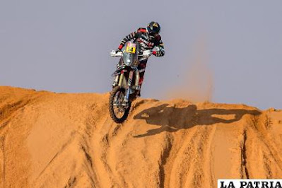 Daniel Nosiglia ocupa el puesto 19 en la clasificación general del Rally Dakar