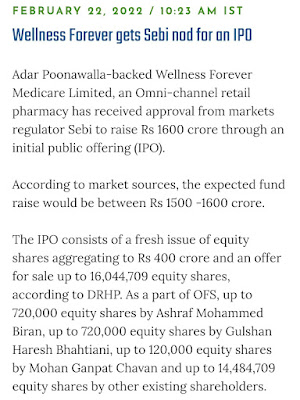 Wellness Forever gets Sebi nod for on IPO