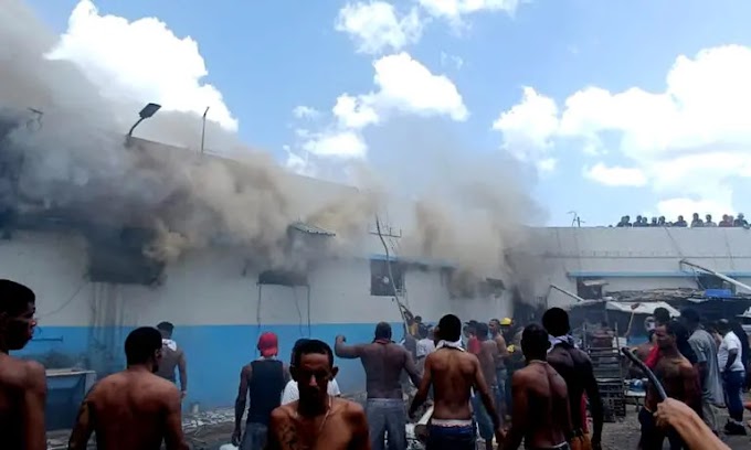 Incendio en cárcel La Victoria agrava la crisis del centro