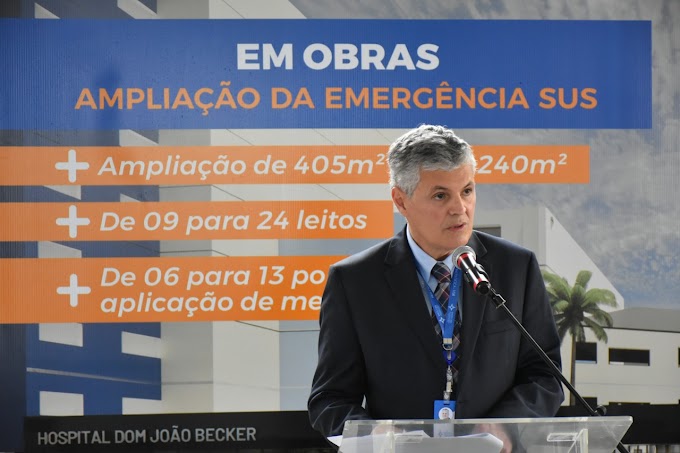 Hospital Dom João Becker recebe repasse de R$ 4,2 milhões para a nova emergência SUS