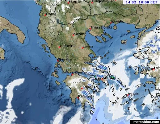 Weather in Greece