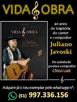 VIDA E OBRA -  Livro de autoria do poeta e compositor Chico Luiz