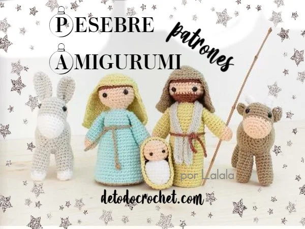 como-tejer-pesebre-crochet-Belén-amigurumi