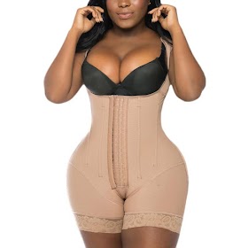 HIGH COMPRESSION GARMENT : Skims High Compression Garment Fajas Colombianas For Women Corset Minceur Sexy Bust Bodysuit