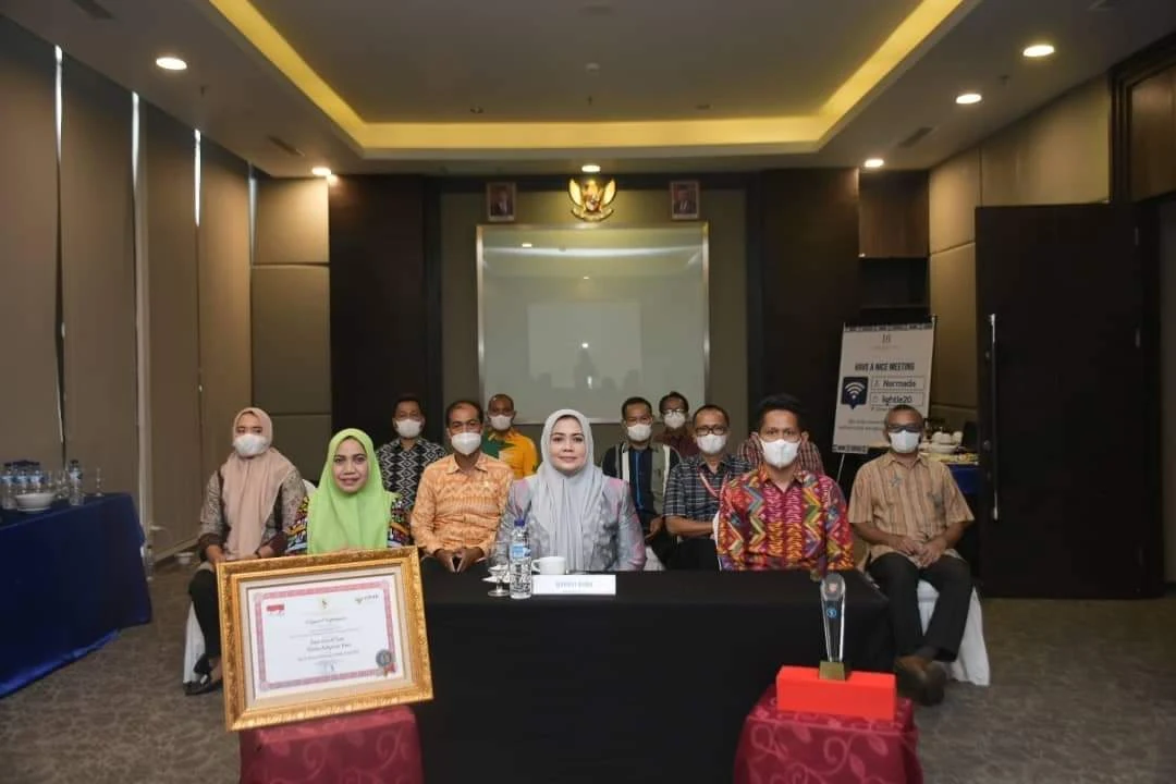 Kabupaten Bima Terima Penghargaan Top Inovasi Pelayanan Publik Tahun 2021.