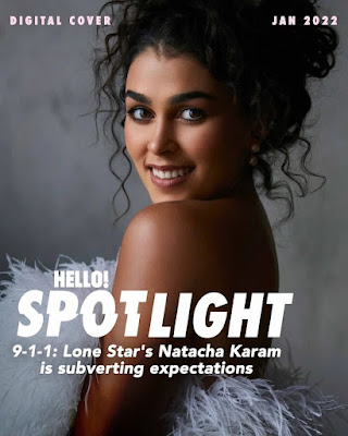 #911Lonestar Natacha Karam Hello Mag cover