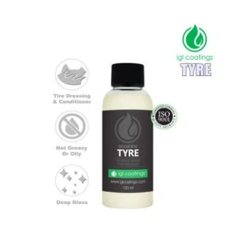 IGL Coatings Ecoshine Tyre Car Rubber Tire Protection Dressing Conditioner (100ml)