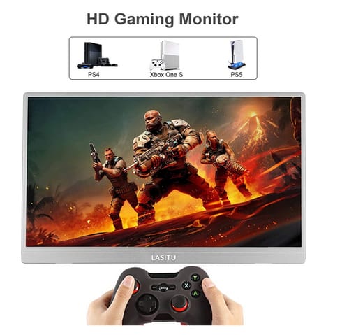 Lasitu Las-P16A FHD IPS VESA USB C Portable Monitor