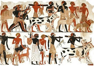 Was trugen Sklaven im alten Ägypten?