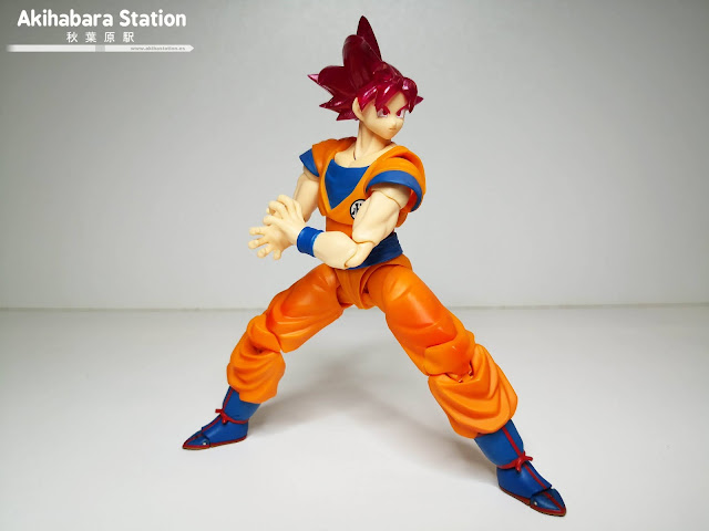 Review del S.H.Figuarts Super Saiyan God Son Goku -Event Exclusive Color Edition- / Tamashii Nations.