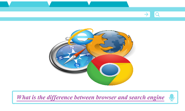 Difference between Browser and Search Engine