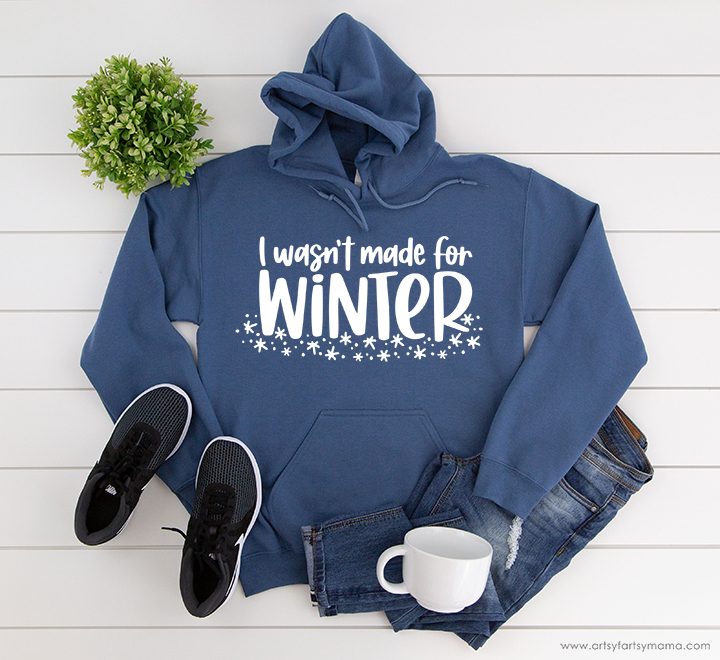 I Wasn't Made for Winter SVG