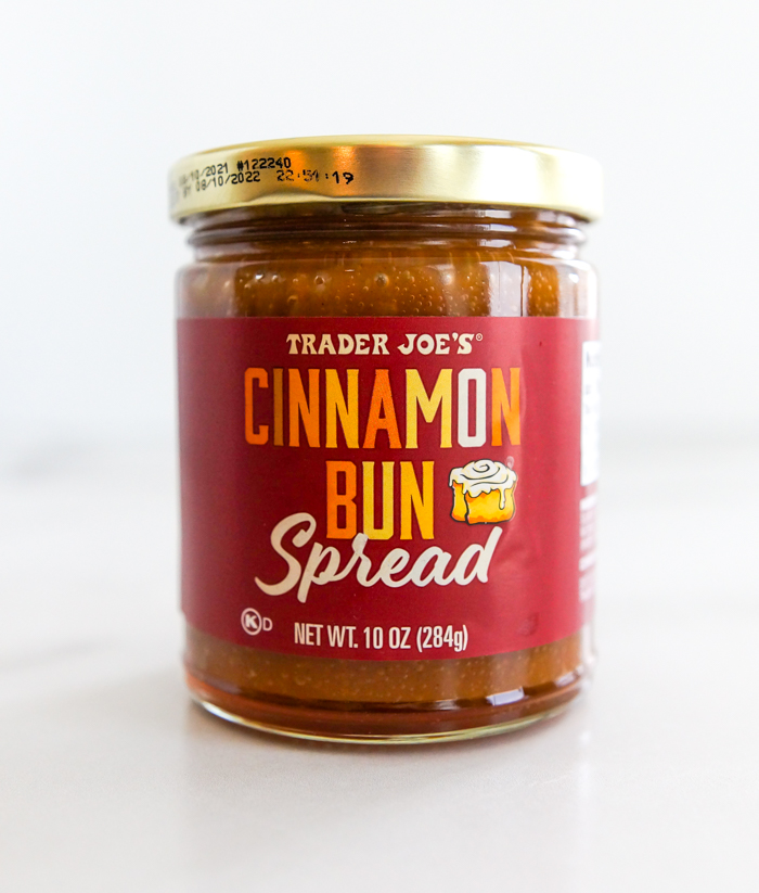 Trader Joe's Cinnamon Bun Spread Jar