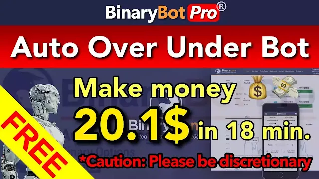 Auto Over Under Bot (Free Download) | Binary Bot Pro