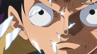 ワンピースアニメ WCI編 850話 ルフィ かっこいい Monkey D. Luffy  | ONE PIECE ホールケーキアイランド編