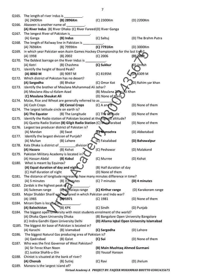 Download SPSC MCQs Guide | Town Municipal Officer Notes