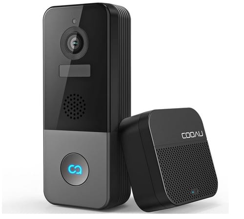 COOAU Bell J6 Plus 2K Wireless Video Doorbell Camera