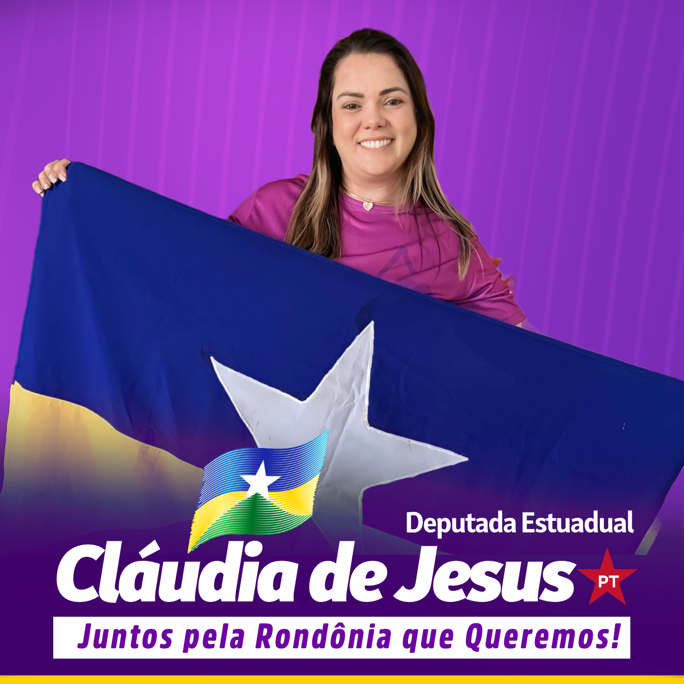 Deputada Estadual Cláudia de Jesus