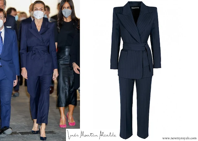 Queen Letizia wore Inés Martín Alcalde Suit