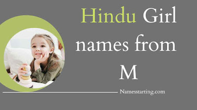 Baby girl names starting with m in sanskrit, M akshar se new name girl