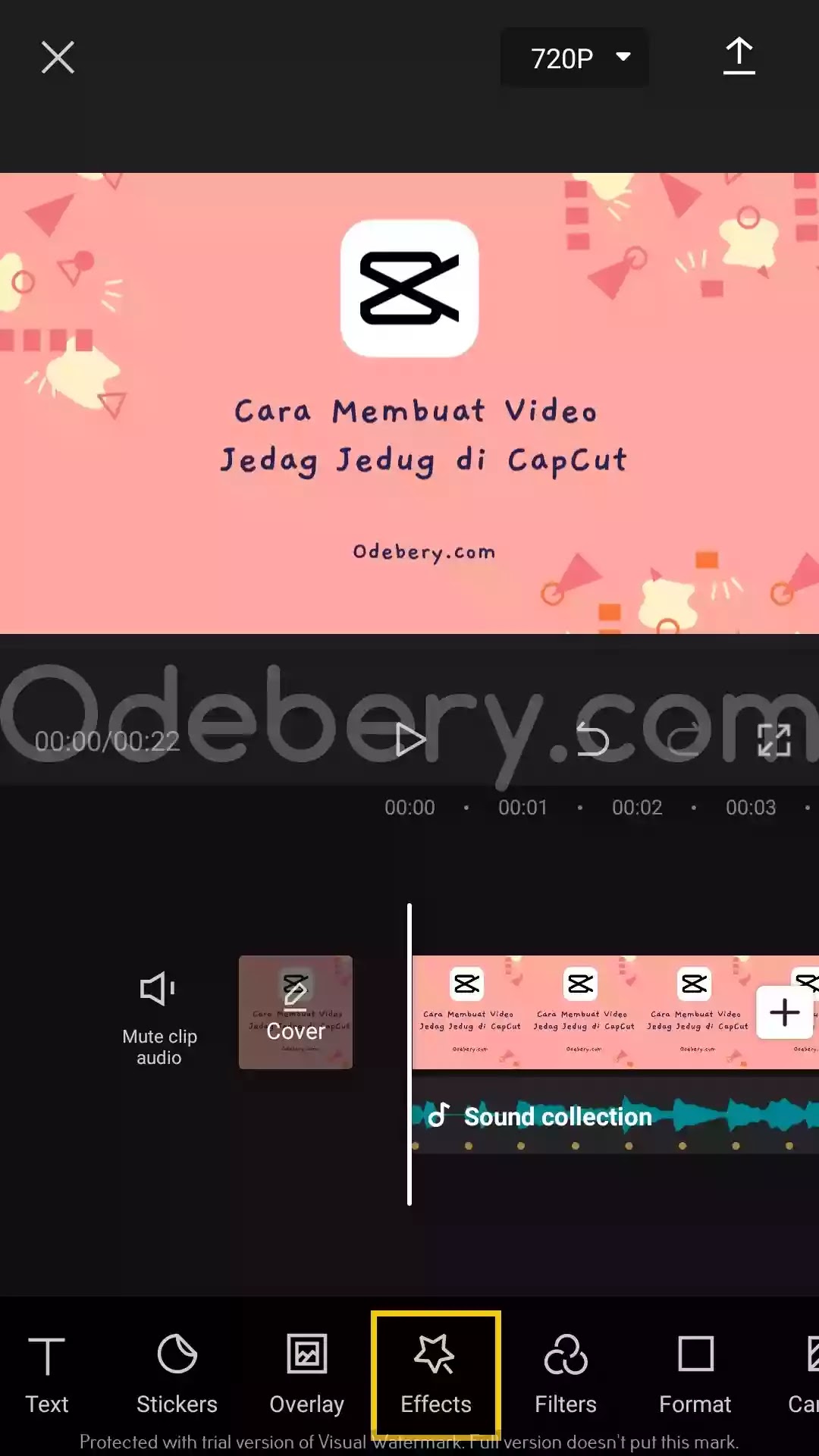 Cara Membuat Video Jedag Jedug di CapCut