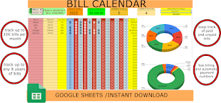 Bill calendar