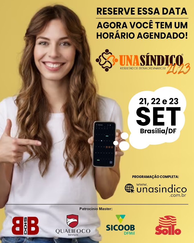 UNASÍNDICO 2023: um encontro imperdível para síndicos