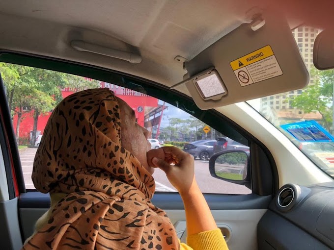 Aku Belajar Make up Dalam Kereta Je !