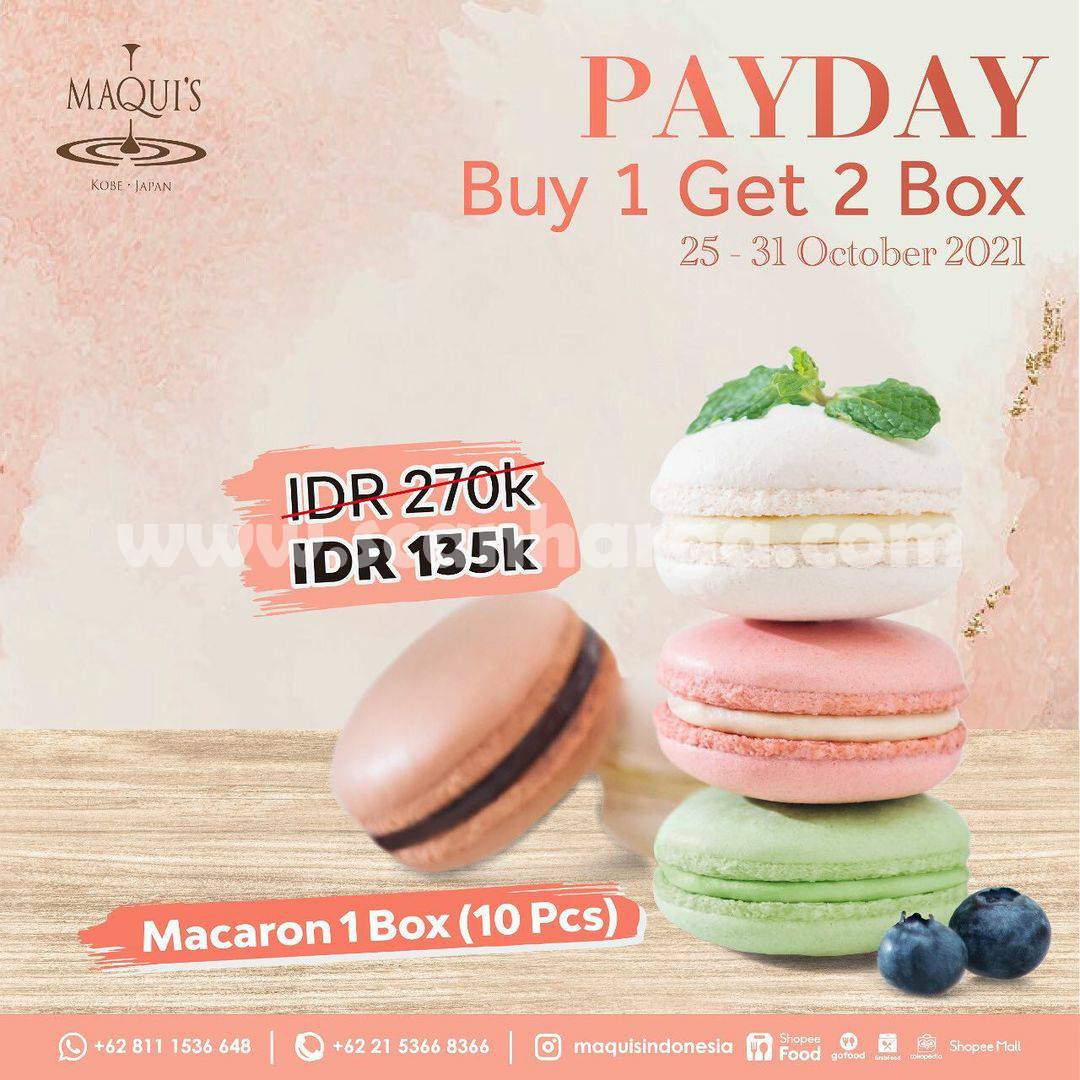 Promo MAQUIS Payday Buy 1 Get 2 Box