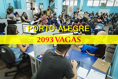 SINE de Porto Alegre tem mais de 2 mil vagas abertas + PCDs