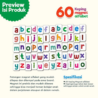 Pre Order Magnetic Alphabet Spelling Words