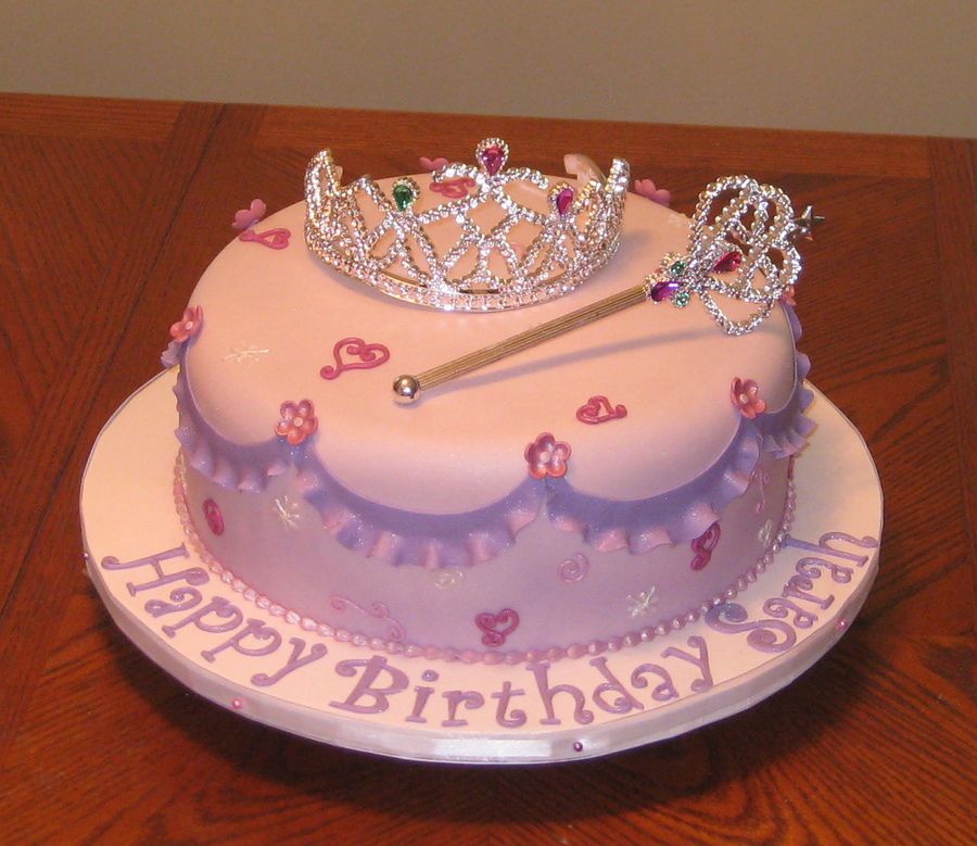 princess birthday cake