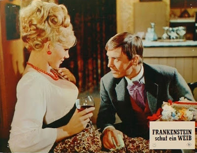 Frankenstein Created Woman, Lobby Card, Germany, Susan Denberg