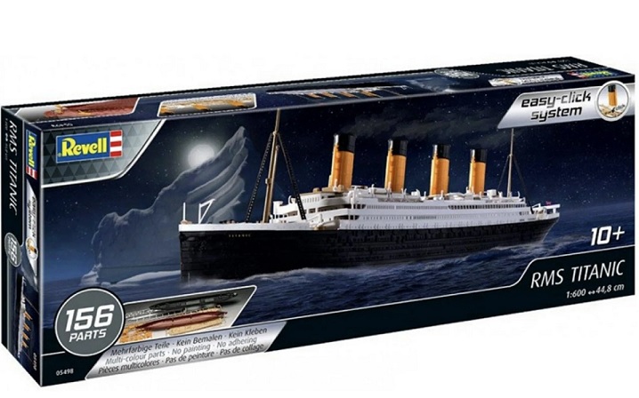 Revell - RMS Titanic Easy-Click Model Kit ~