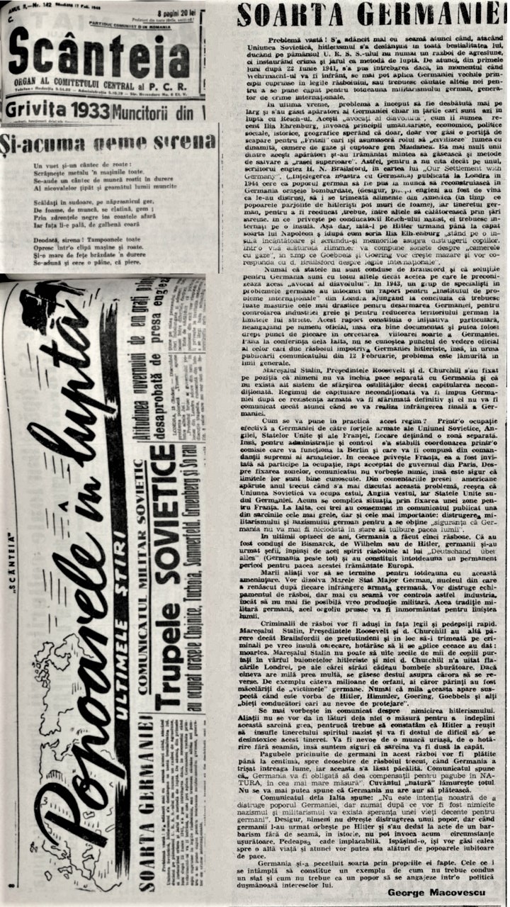 Scânteia, 2, nr. 142, 17 februarie 1945, p. 8