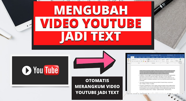 5 Tips Mengubah Video YouTube Menjadi Teks Online Tanpa Subtitle