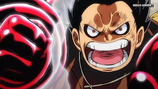 One Piece ルフィ ギア4 アニメまとめ Luffy Gear Fourth