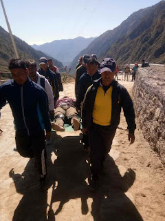 SDRF Uttarakhand rescued pilgrim in kedarnath