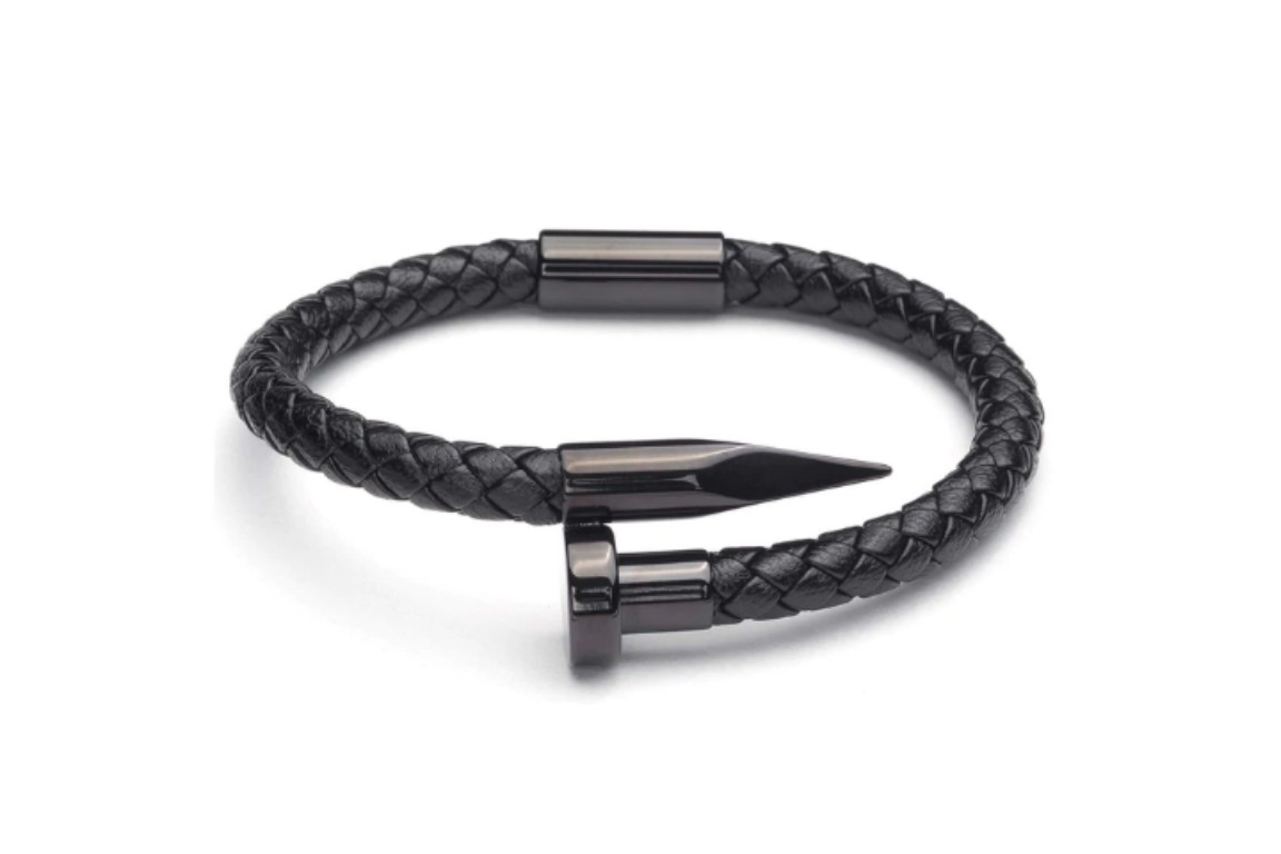Leather nail strap. Xband handbands and bracelet review. Uniquemag