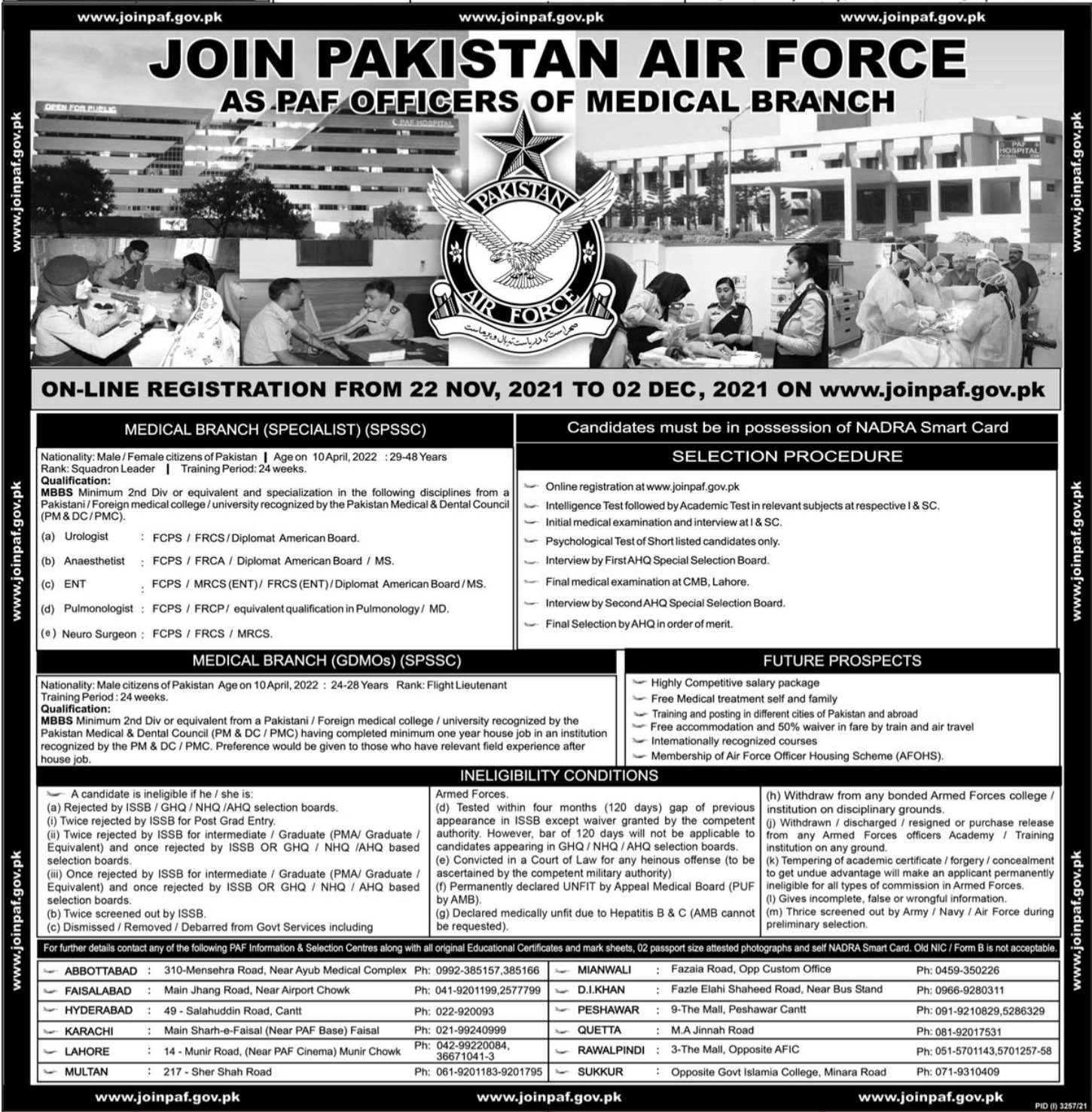 Pakistan air force jobs