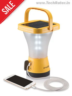 Solar Power Lamp with Powerbank