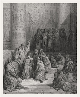 Cru070_Christian Cavaliers Captive at Cairo_Gustave Dore