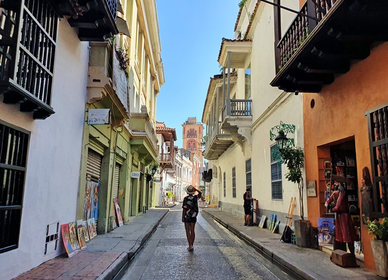 Roteiro pelo Centro histórico de Cartagena