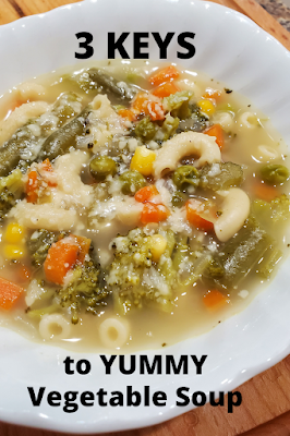 Learn the three keys to making a delicious vegetable soup.