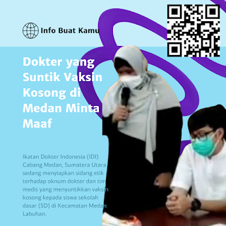 dokter suntik vaksin kosong di medan