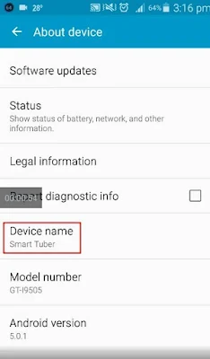 android rename device