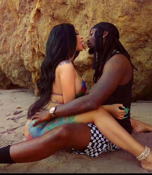 We have overcome so much together- Cardi B celebrates her husband, Offset on his birthday (Photos)