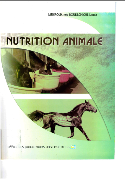 Nutrition Animale - WWW.VETBOOKSTORE.COM