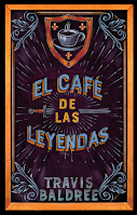 El café de las leyendas de Travis Baldree, fantasía, magia, reconfortante, orco bárbara, personajes entrañables, romance lesbio, lgbtq+, sáfico