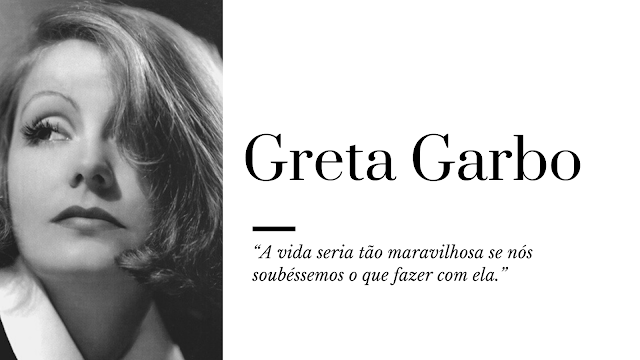 Citações Incríveis de Greta Garbo